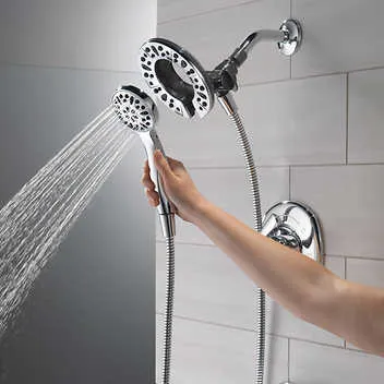 Delta Larkin Bathtub & Shower Faucet with In2ition Shower Head