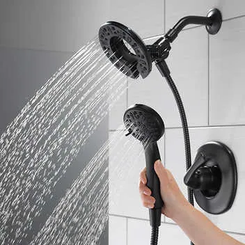 Delta Larkin Bathtub & Shower Faucet with In2ition Shower Head