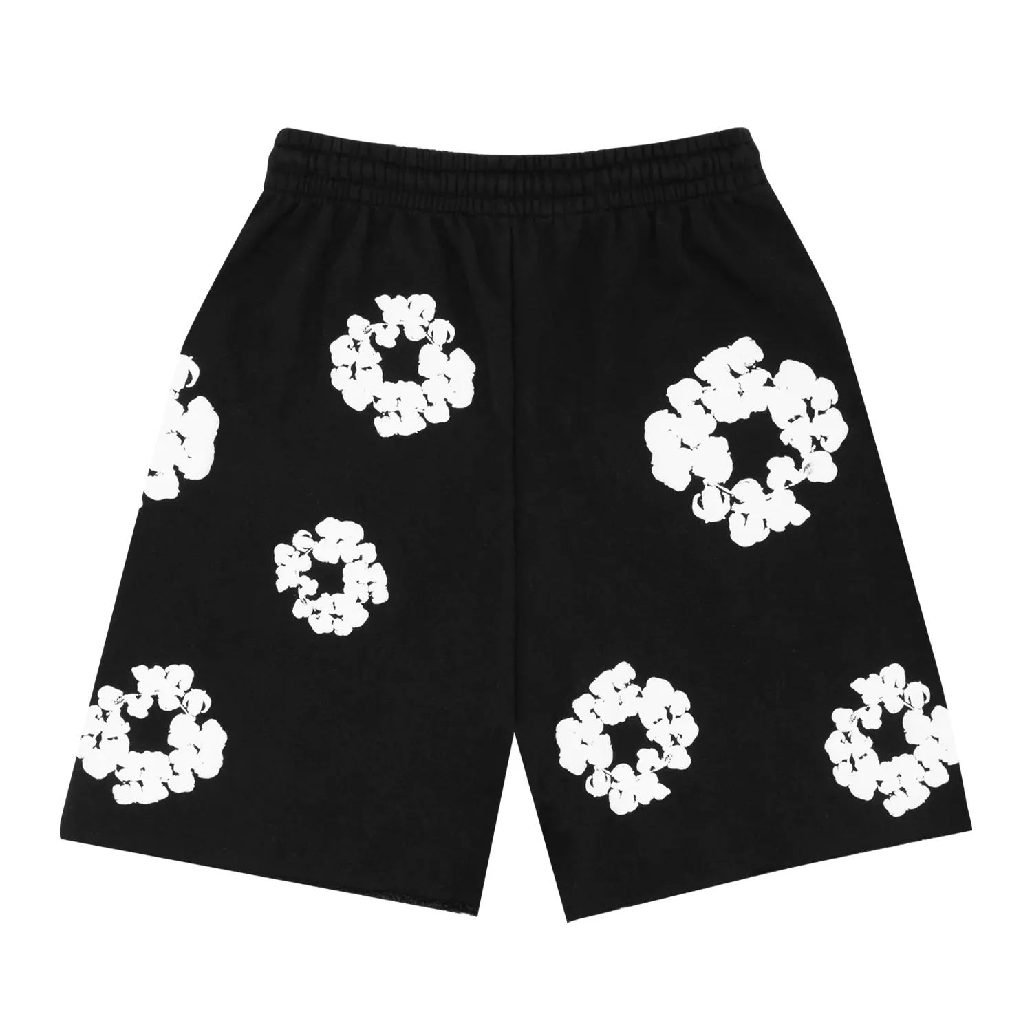 Denim Tears Cotton Wreath Sweatshorts Black