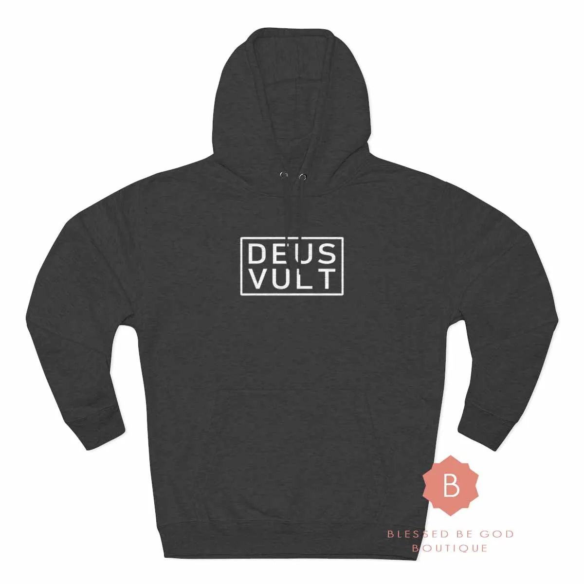 Deus Vult Catholic Premium Catholic Men's Hoodie