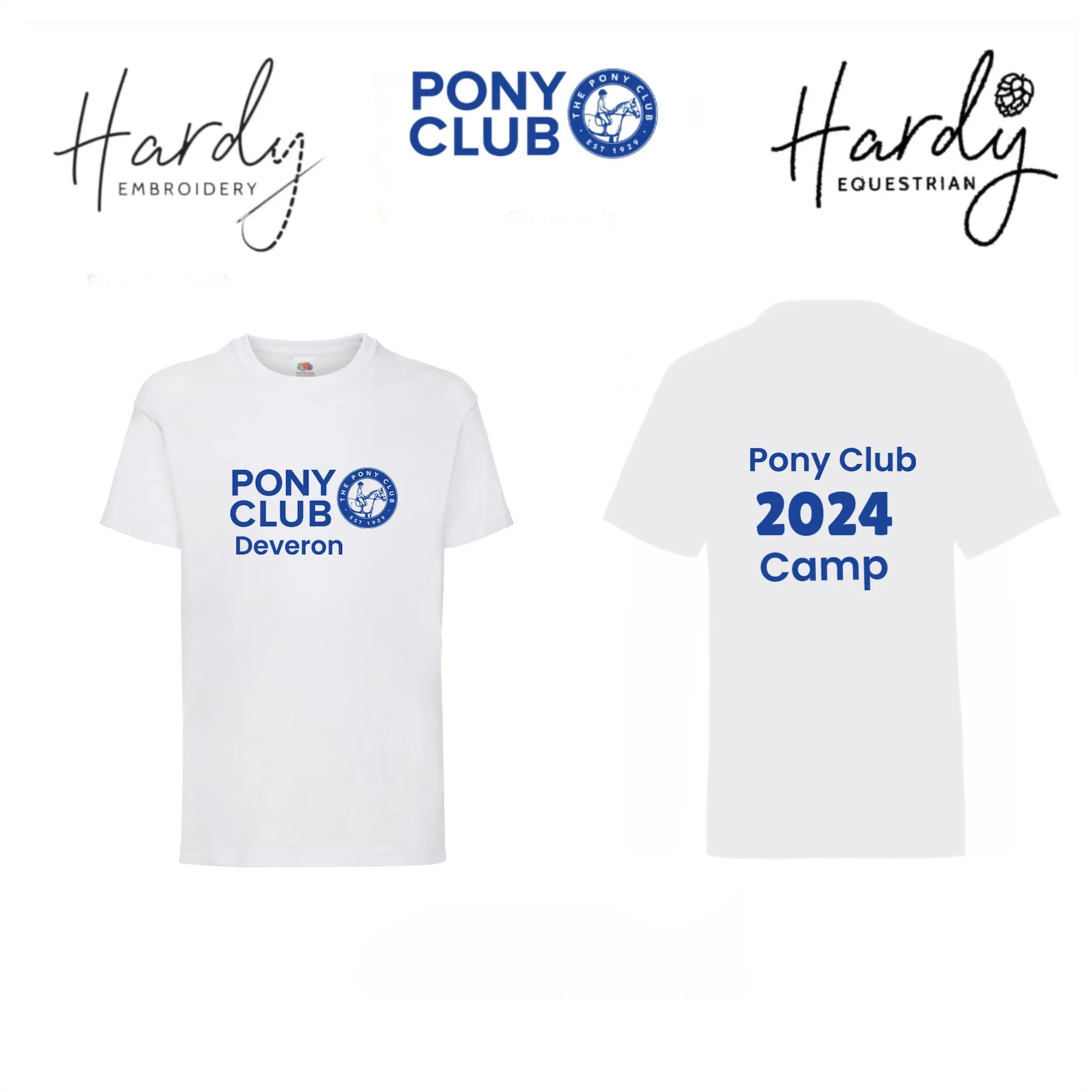 Deveron Pony Club Camp T-shirts 2024