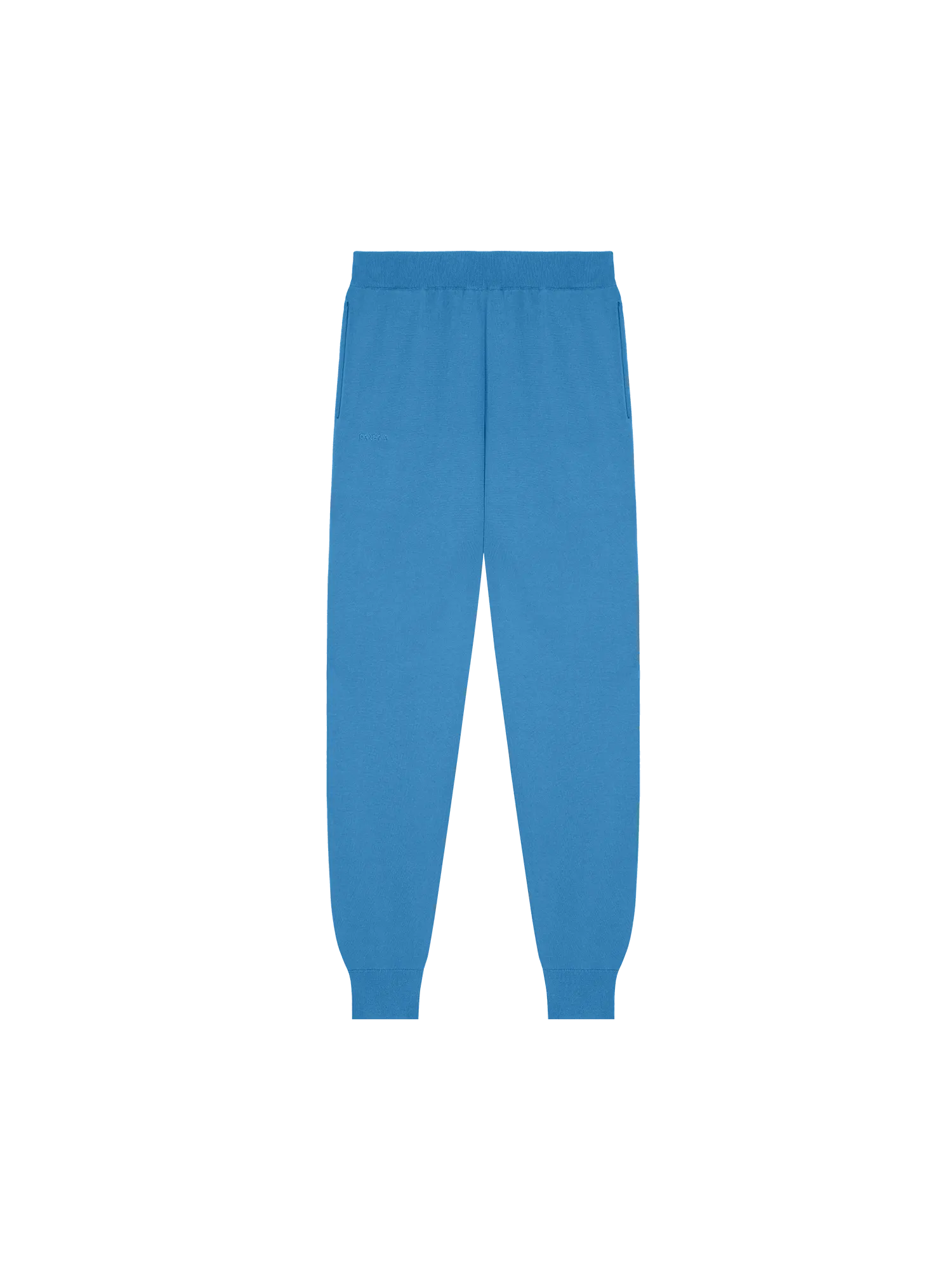 DNA Knitted Track Pants—geyser blue