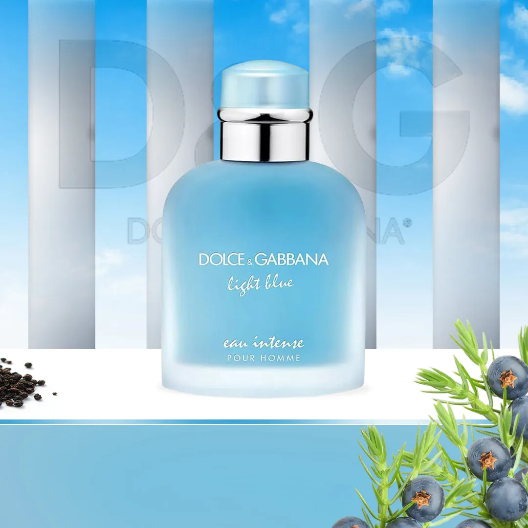 Dolce & Gabbana Light Blue Eau Intense Pour Homme Eau De Perfume For Men