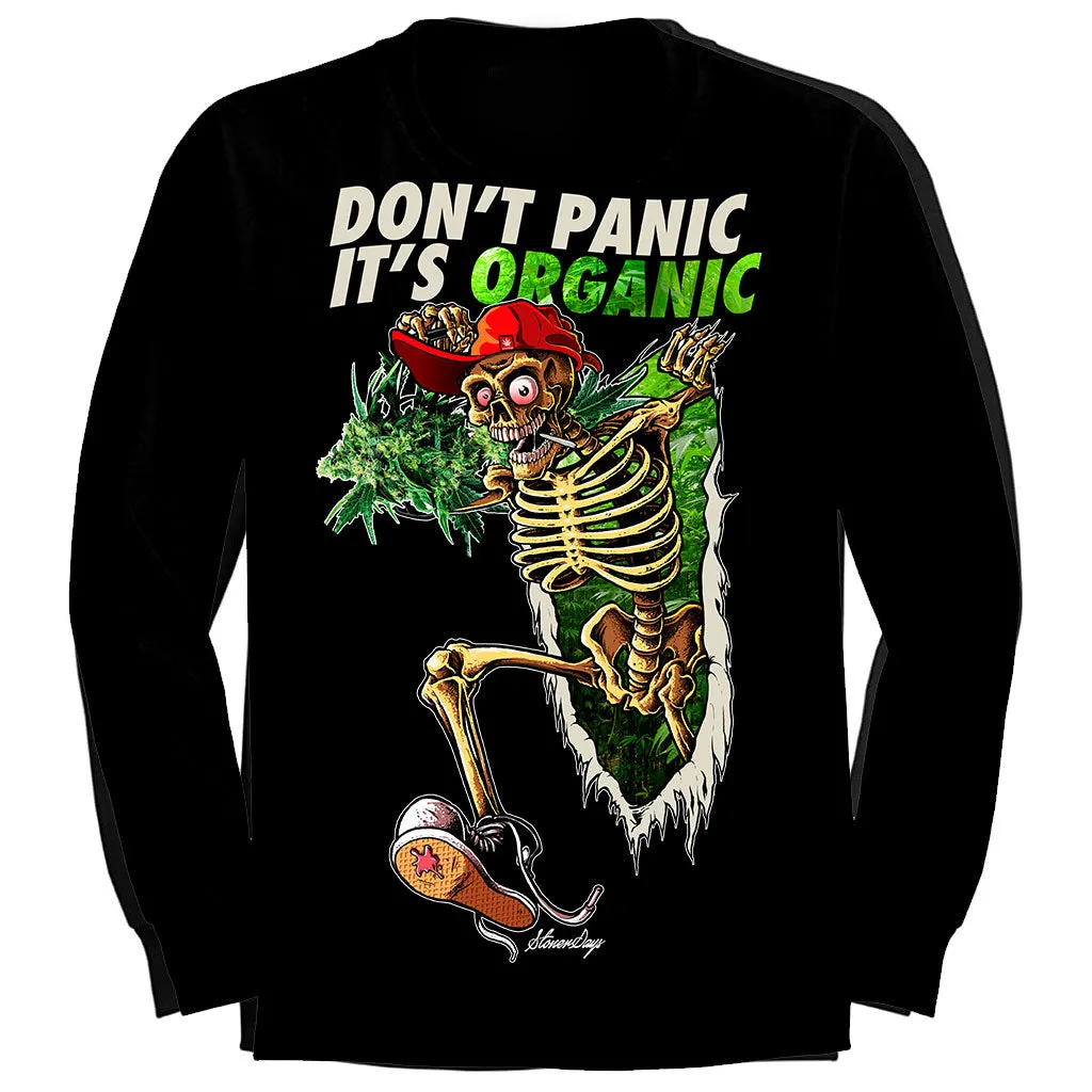 Dont Panic Greens Long Sleeve