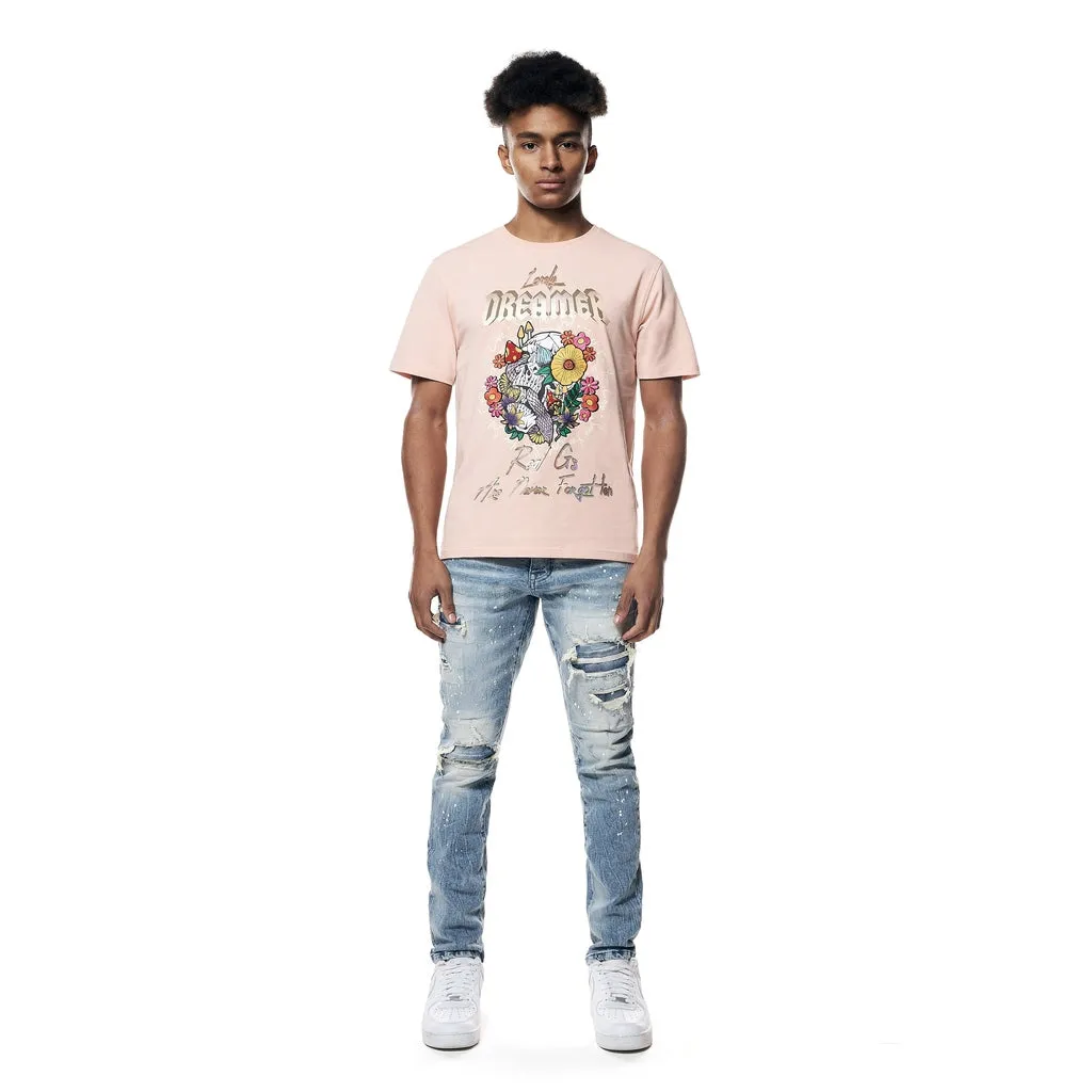 Dreamer Graphic Tee - Peach