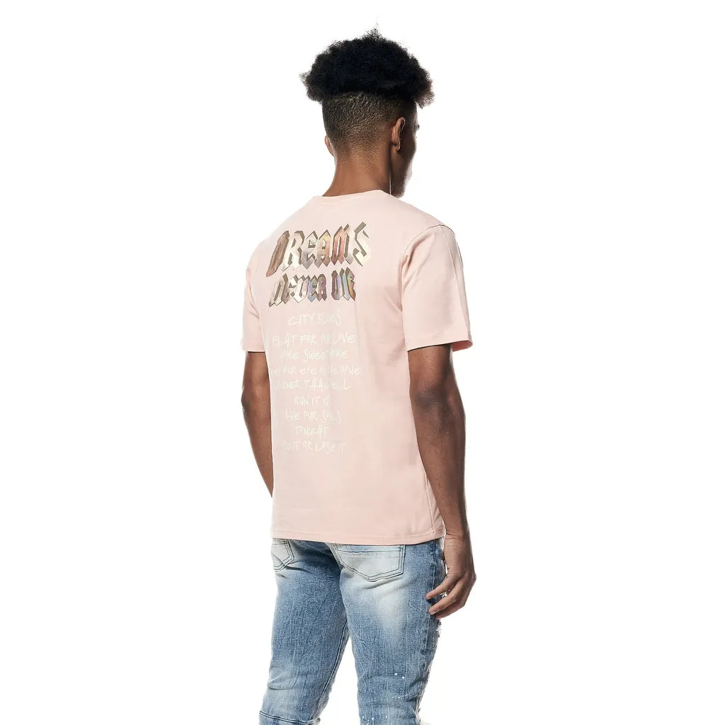 Dreamer Graphic Tee - Peach