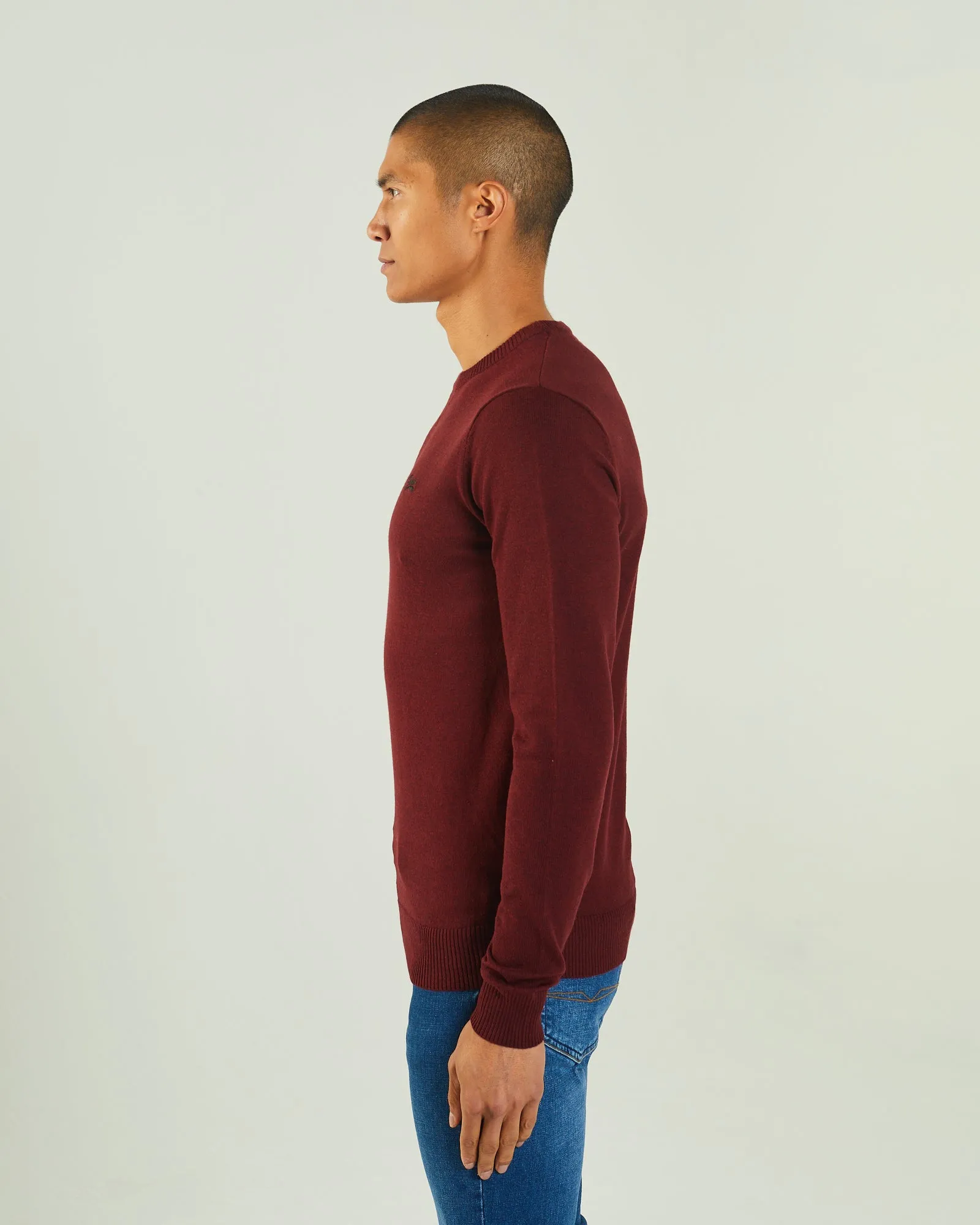 Dylan Round Neck Biking Red Melange