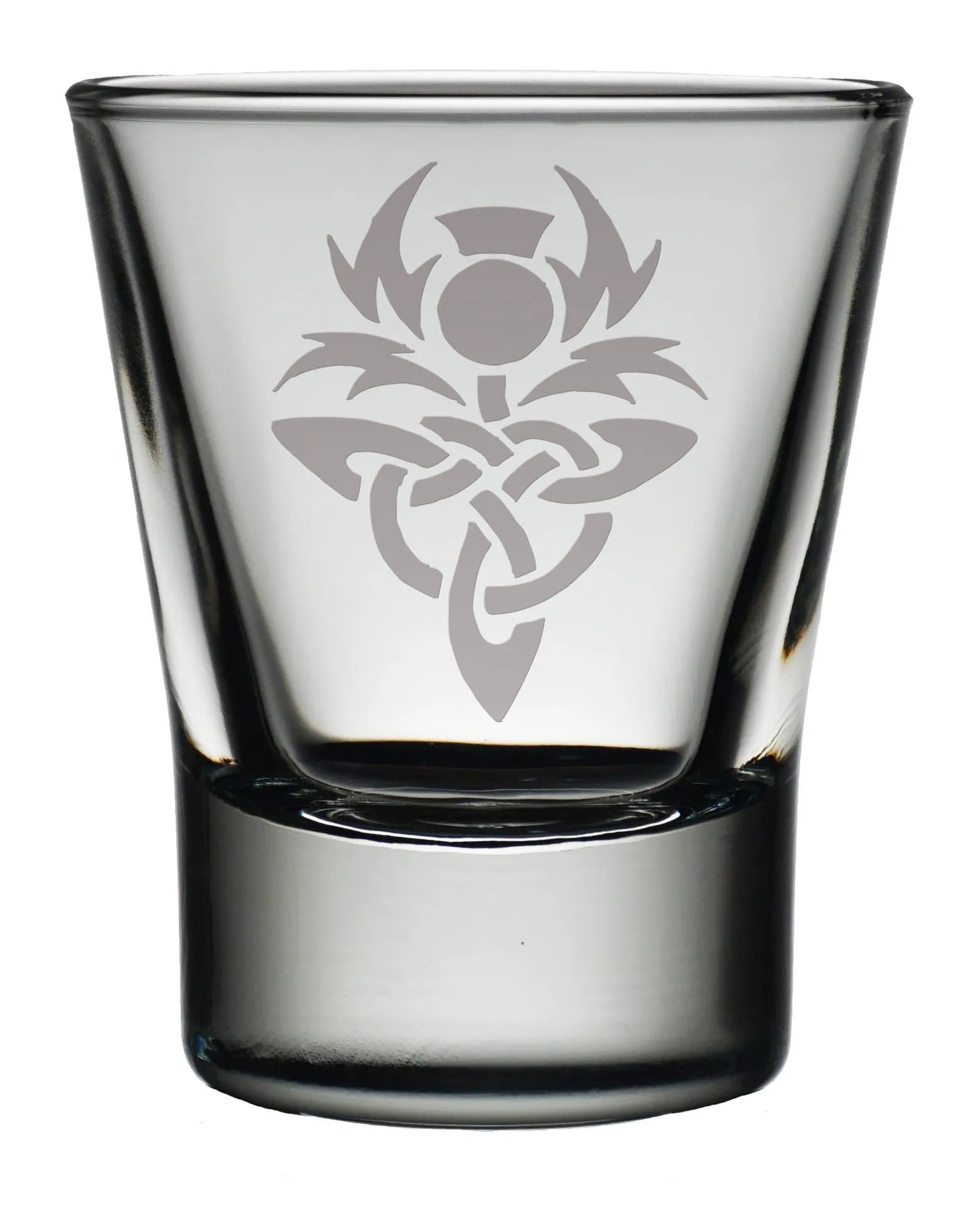 Engraved Dram Glass - Symbol