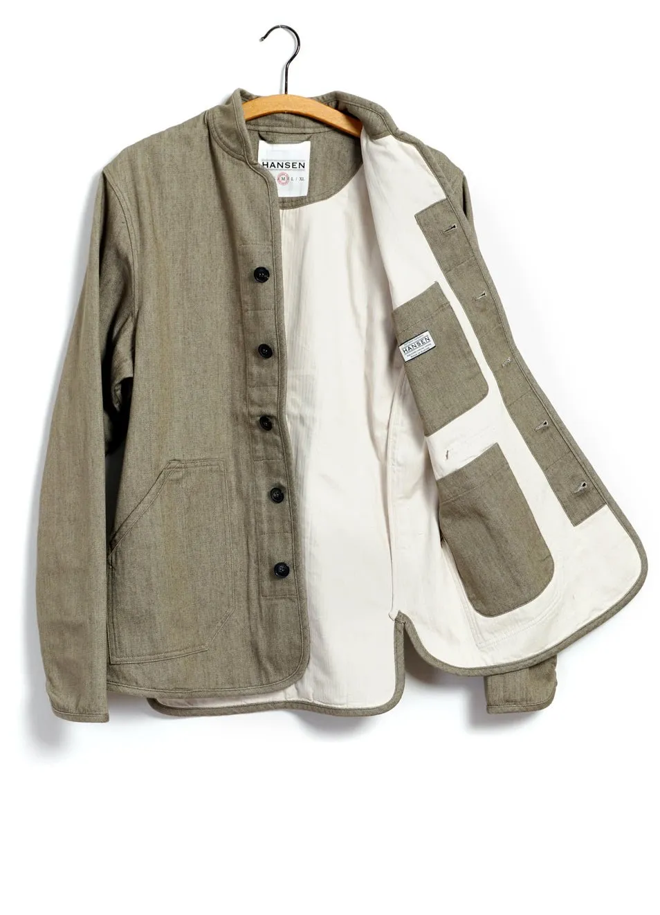 ERLING | Quilted Work Jacket | Safari