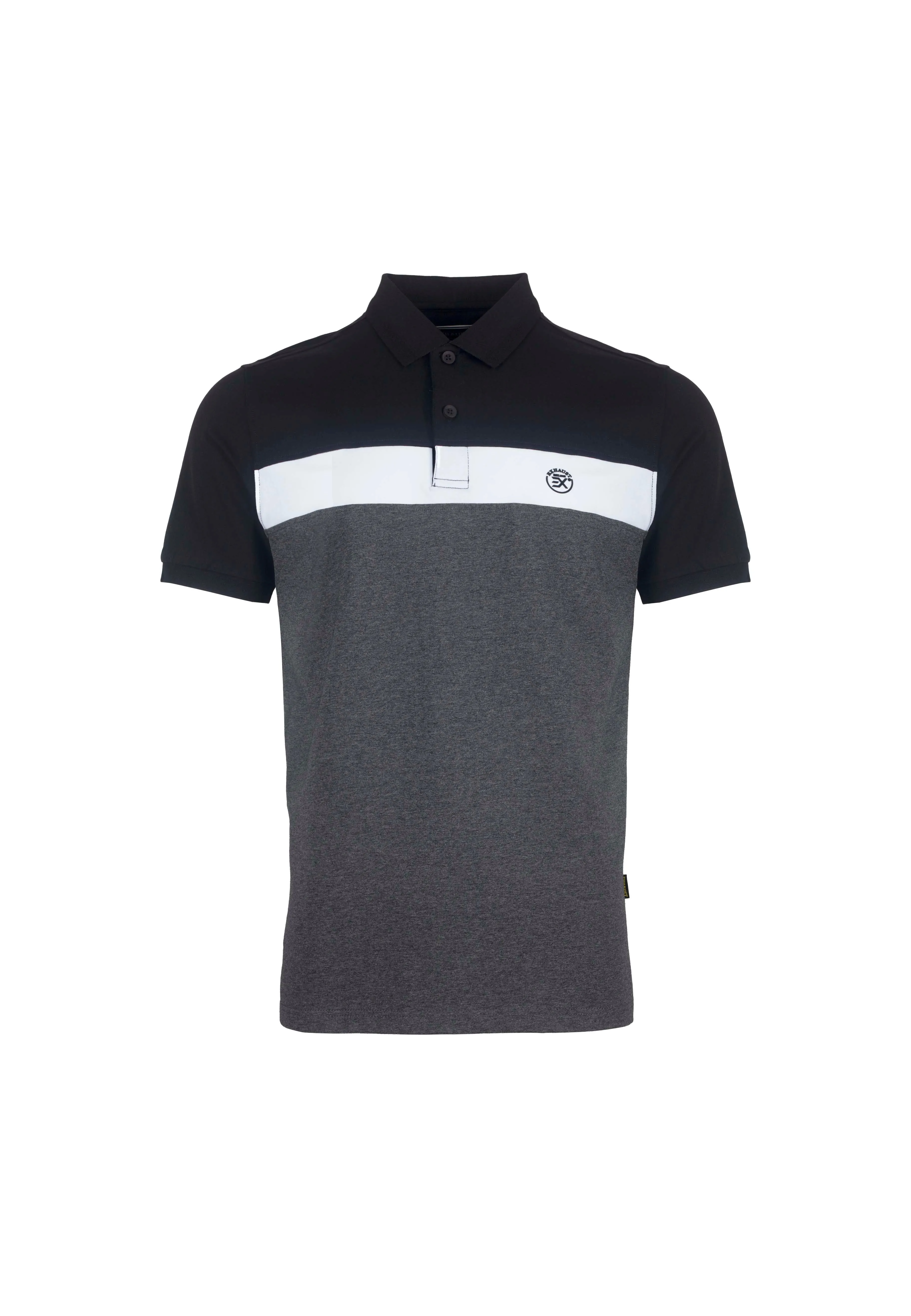 EXHAUST Cut & Sew Polo T- Shirt [Slim Fit] 1431