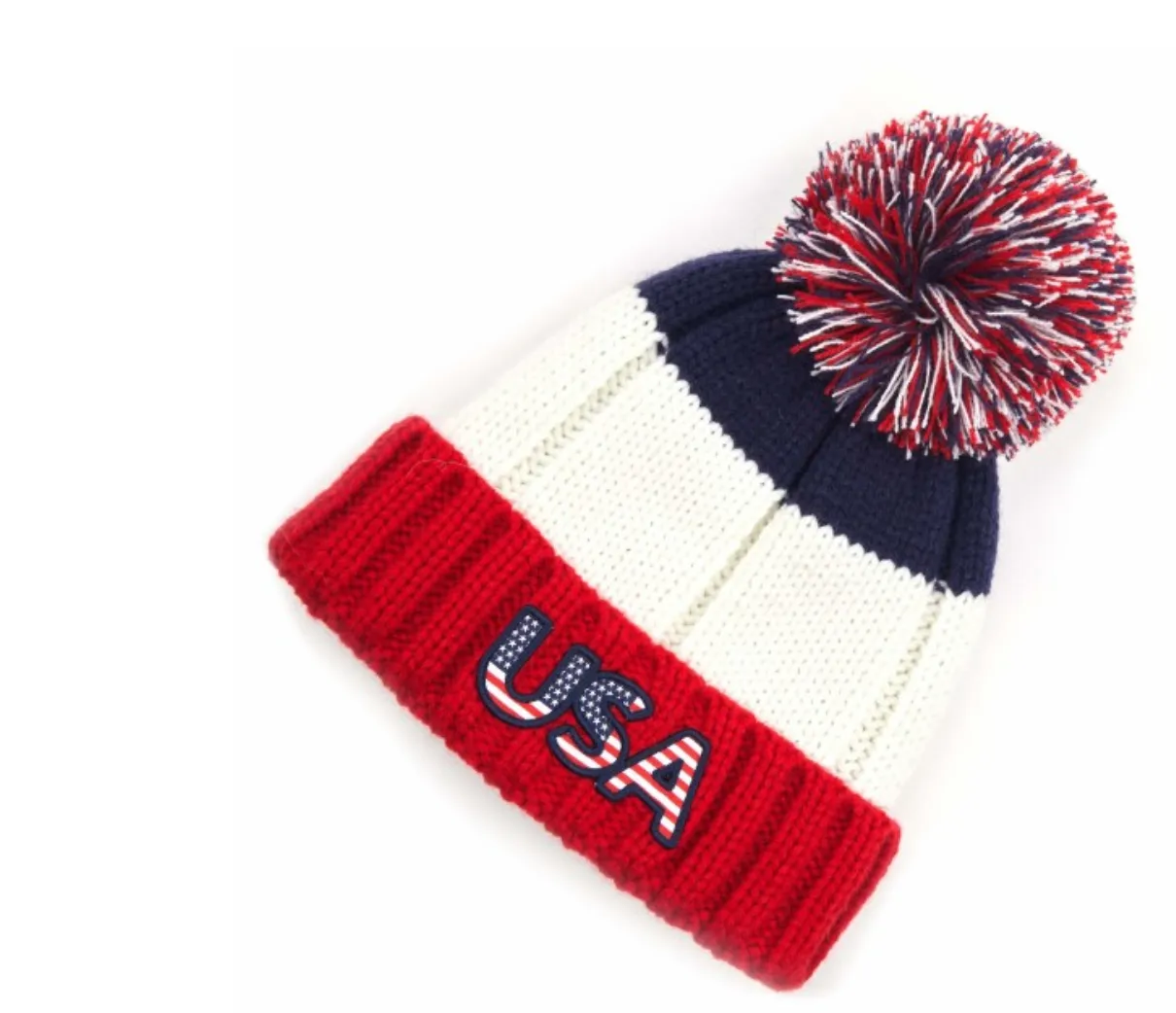 #F38 Patriotic CC Beanie