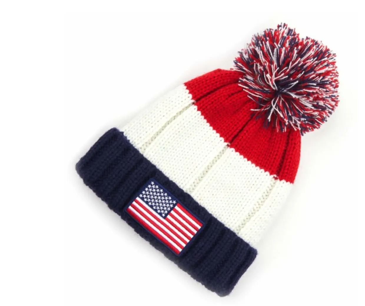 #F38 Patriotic CC Beanie