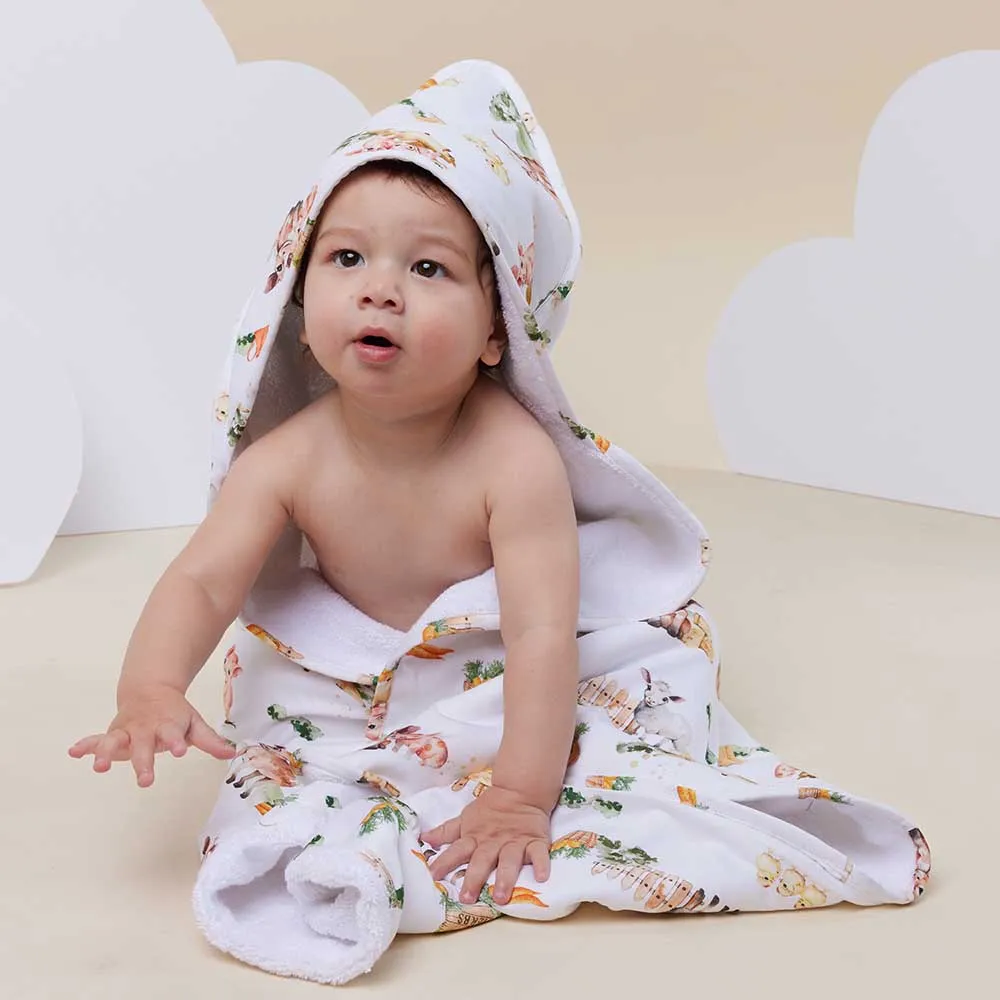 Farm | Organic Hooded Baby Towel