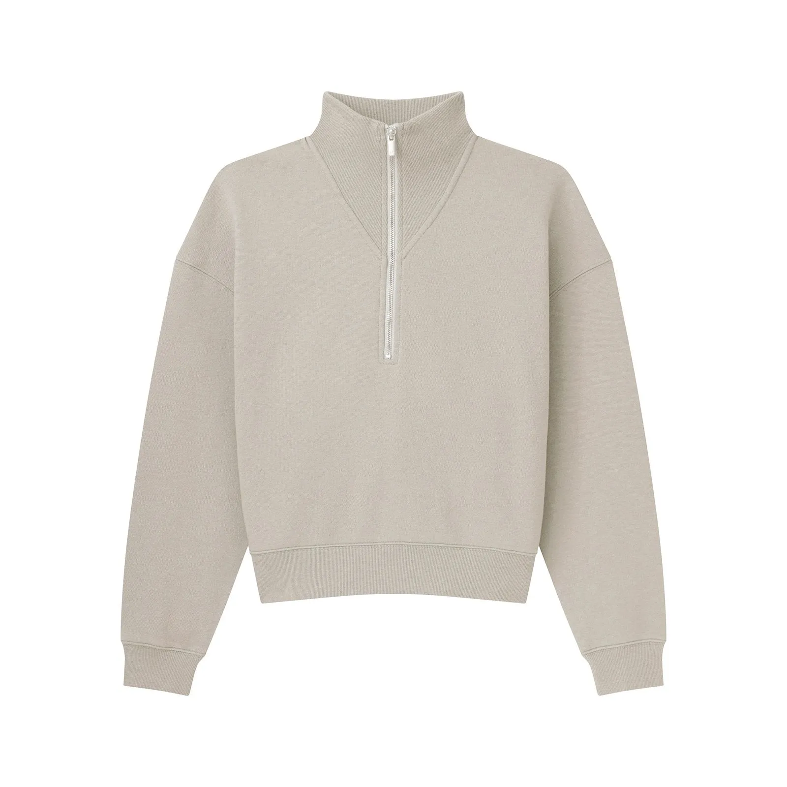 Fleece Quarter Zip Sweatshirt