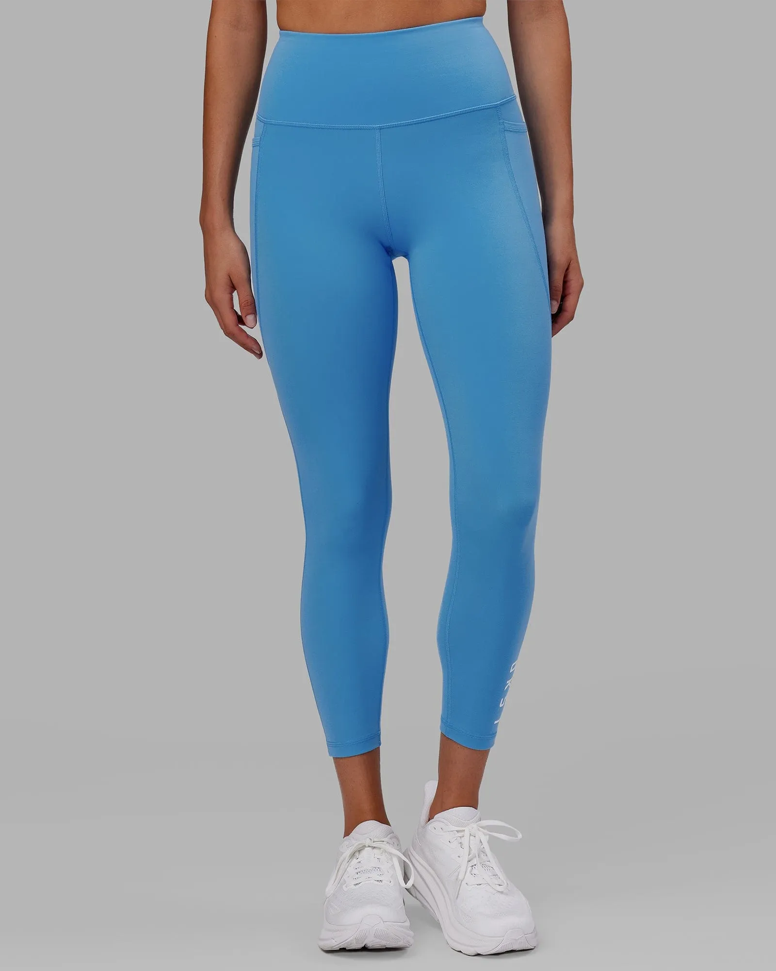 Flux 7/8 Length Tights - Azure Blue