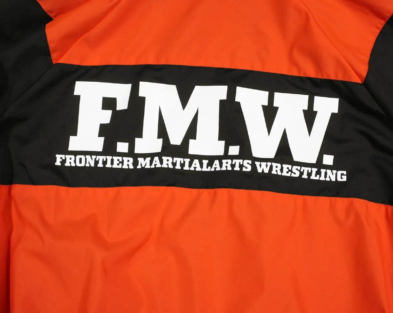 FMW RING CREW JACKET - ORANGE/BLACK