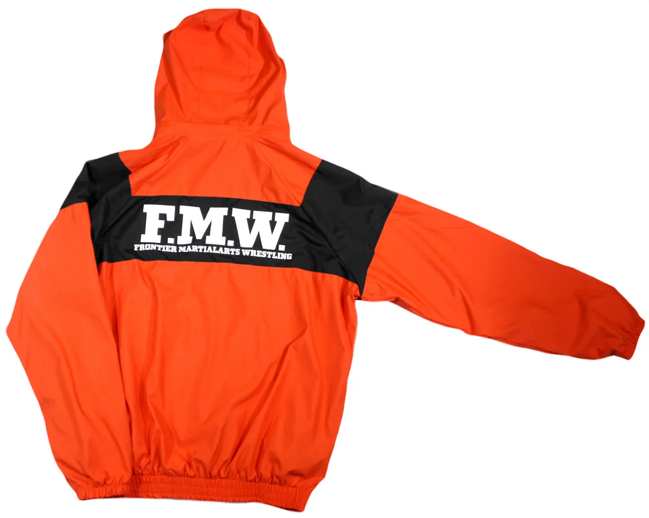 FMW RING CREW JACKET - ORANGE/BLACK