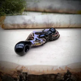 Fumed Spider Pendant (Ready To Ship)