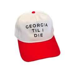 Georgia Til I Die 5 Panel Cotton Hat