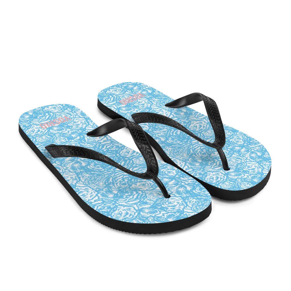 God's Louloudia Blue Flip-Flops