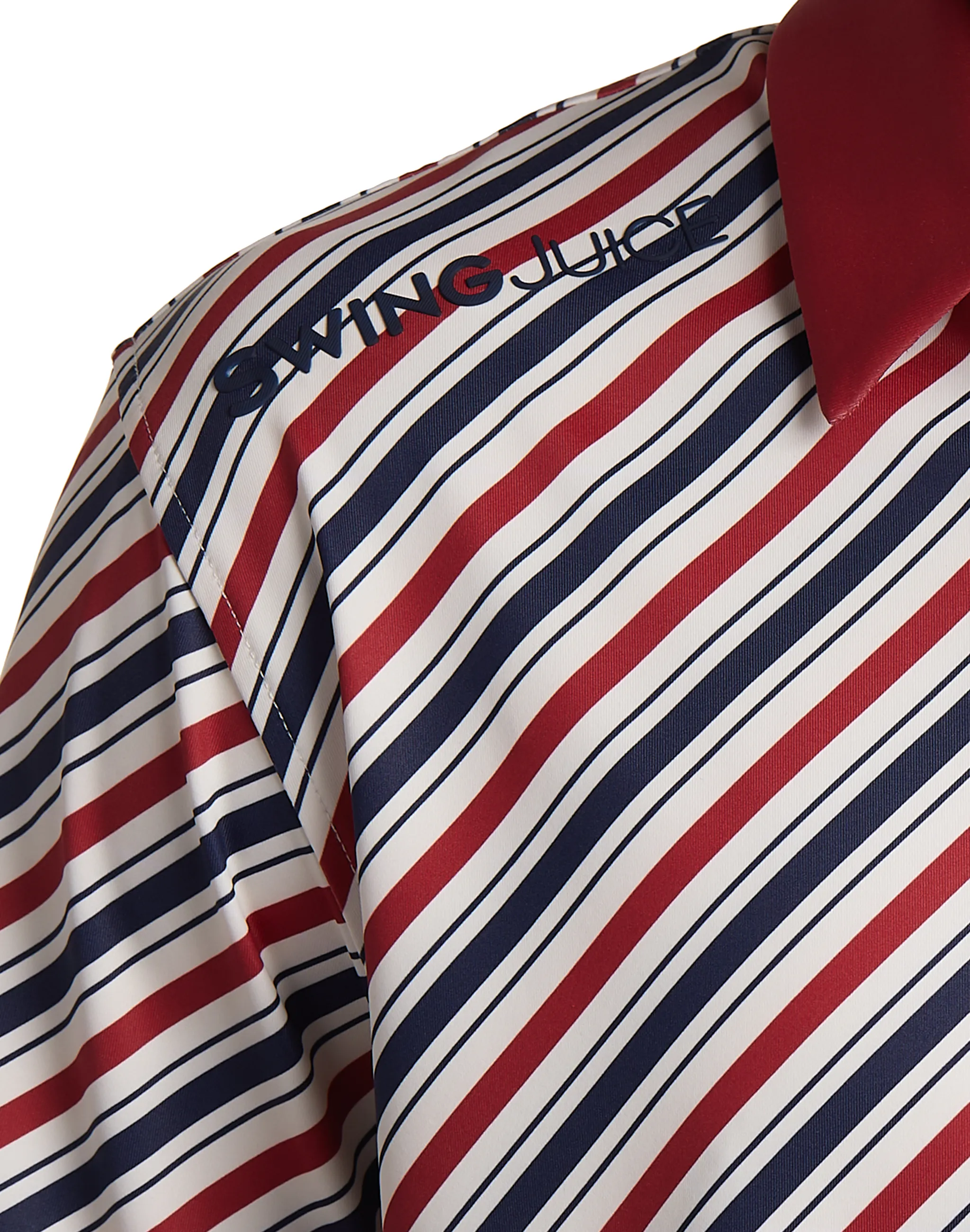 Golf Americana Diagonal Stripe Men's Polo