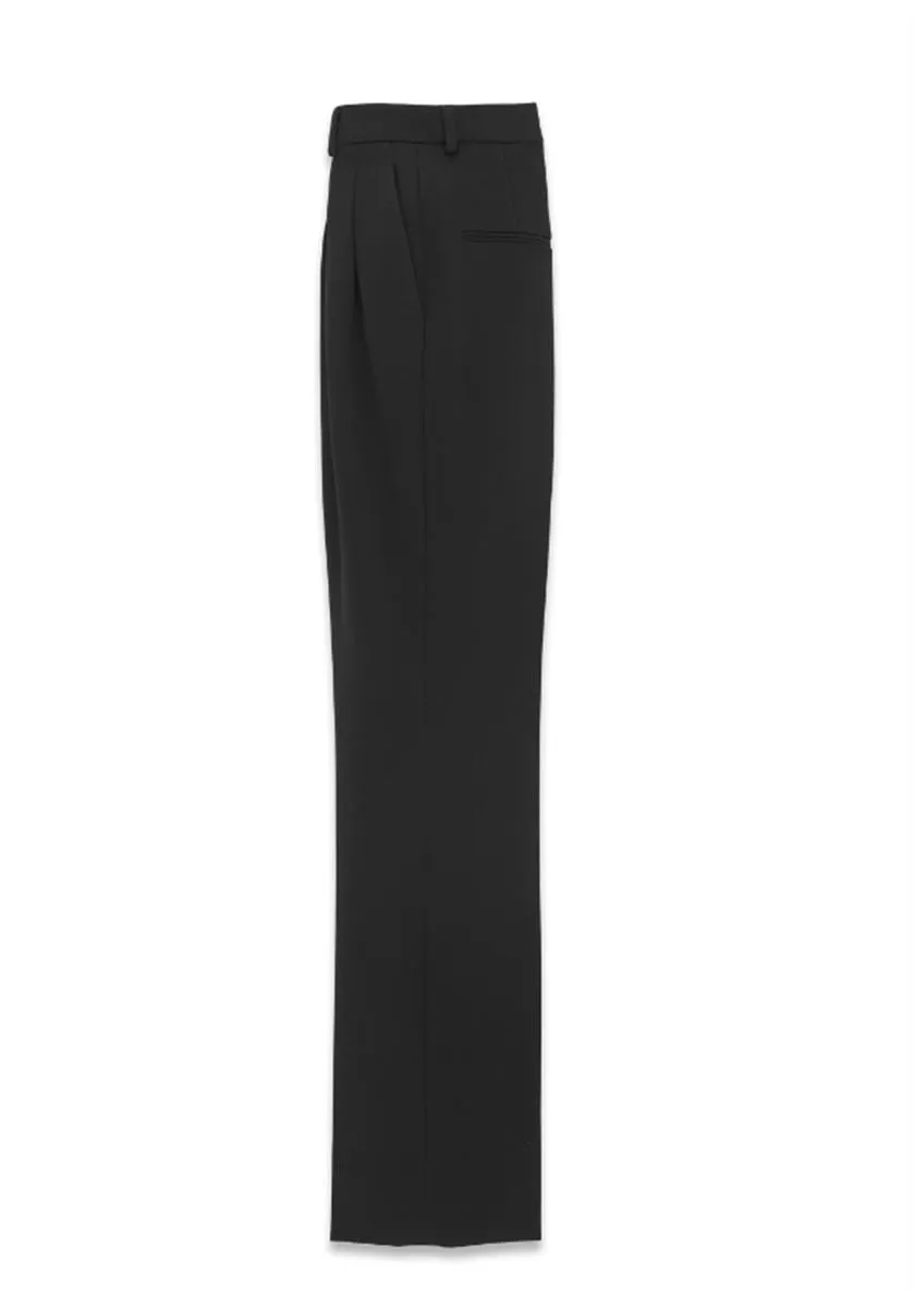 GRAIN DE POUDRE TRAILORED TROUSERS