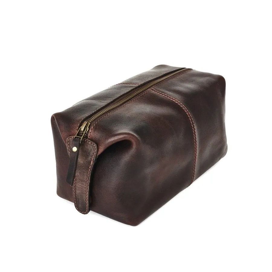 Groom Leather Wash Bag