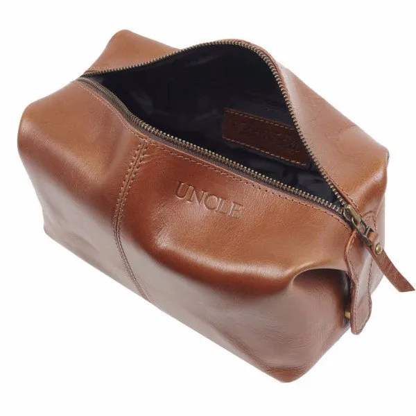 Groom Leather Wash Bag