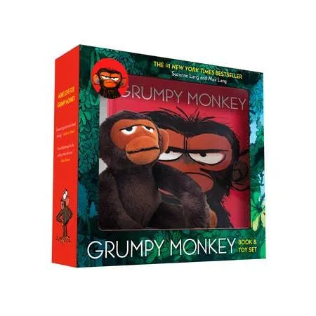 Grumpy Monkey Book & Toy Set