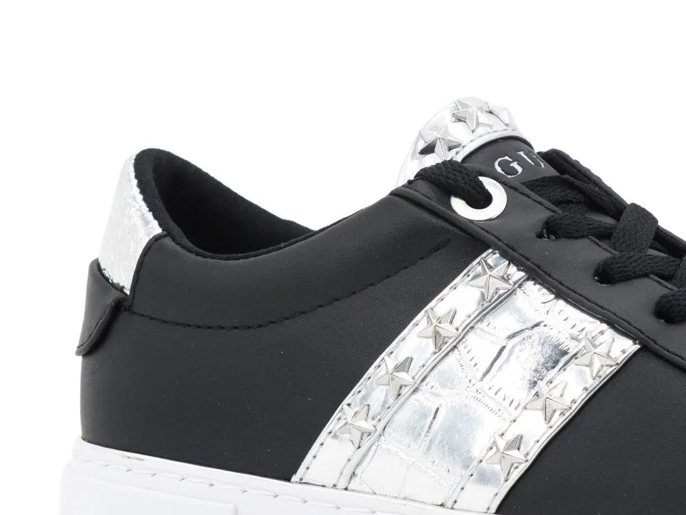 GUESS Sneaker Black Silver FL5GYZELE12