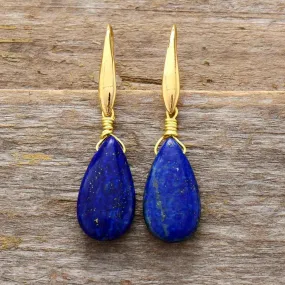 Gunhi Lapis Lazuli Drop Earrings