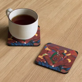 Hajar by Umiamara Cork-back Coaster