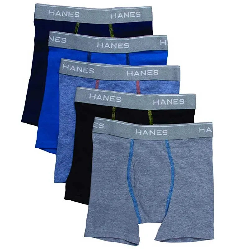 Hanes Boys 5 pack Boxer Briefs