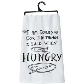 Hungry ||Dish Towel||