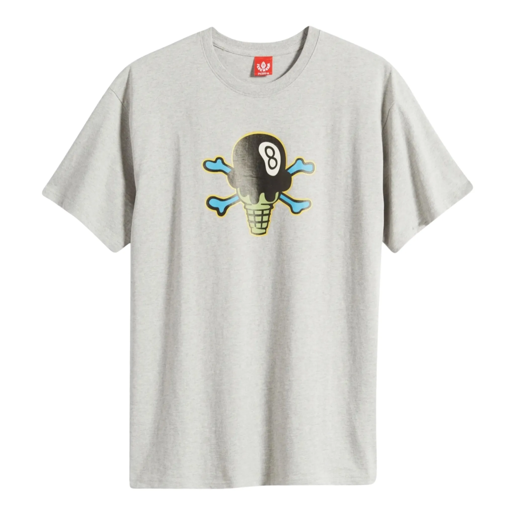 Icecream 8 Ball S/S Tee Heather Gray