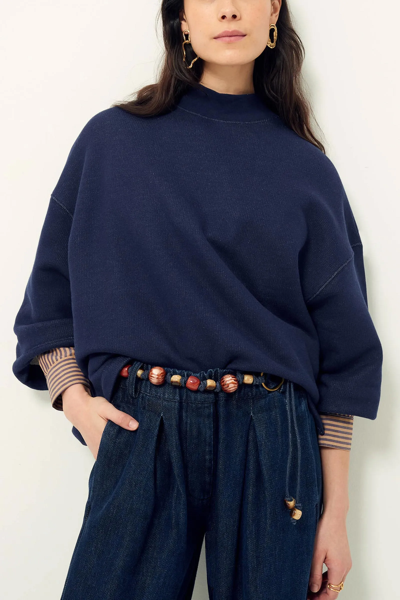 Indilo Cotton Sweatshirt