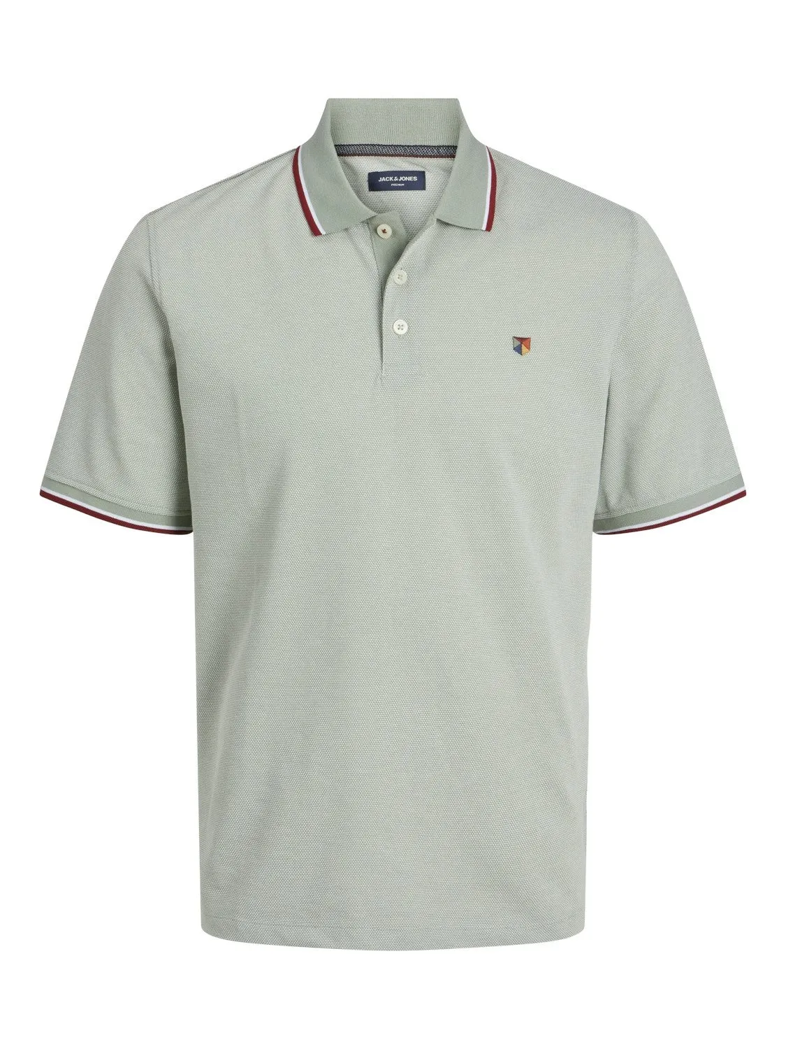 Jack & Jones Bluwin Regular Fit Short Sleeve Polo-LILY