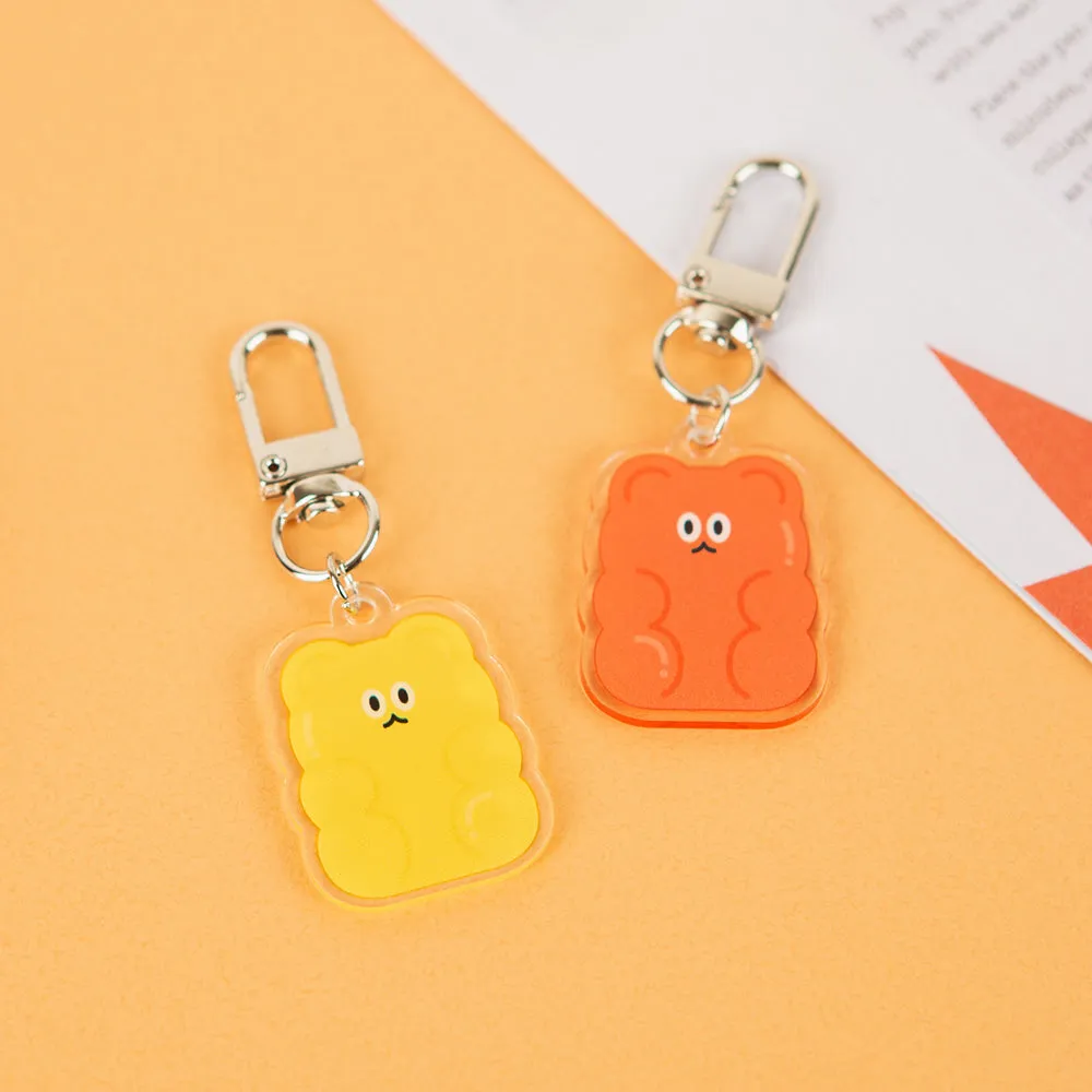 Jelly Bear Cute Character Keyring Bag Pouch AirPod Buzz Accessories