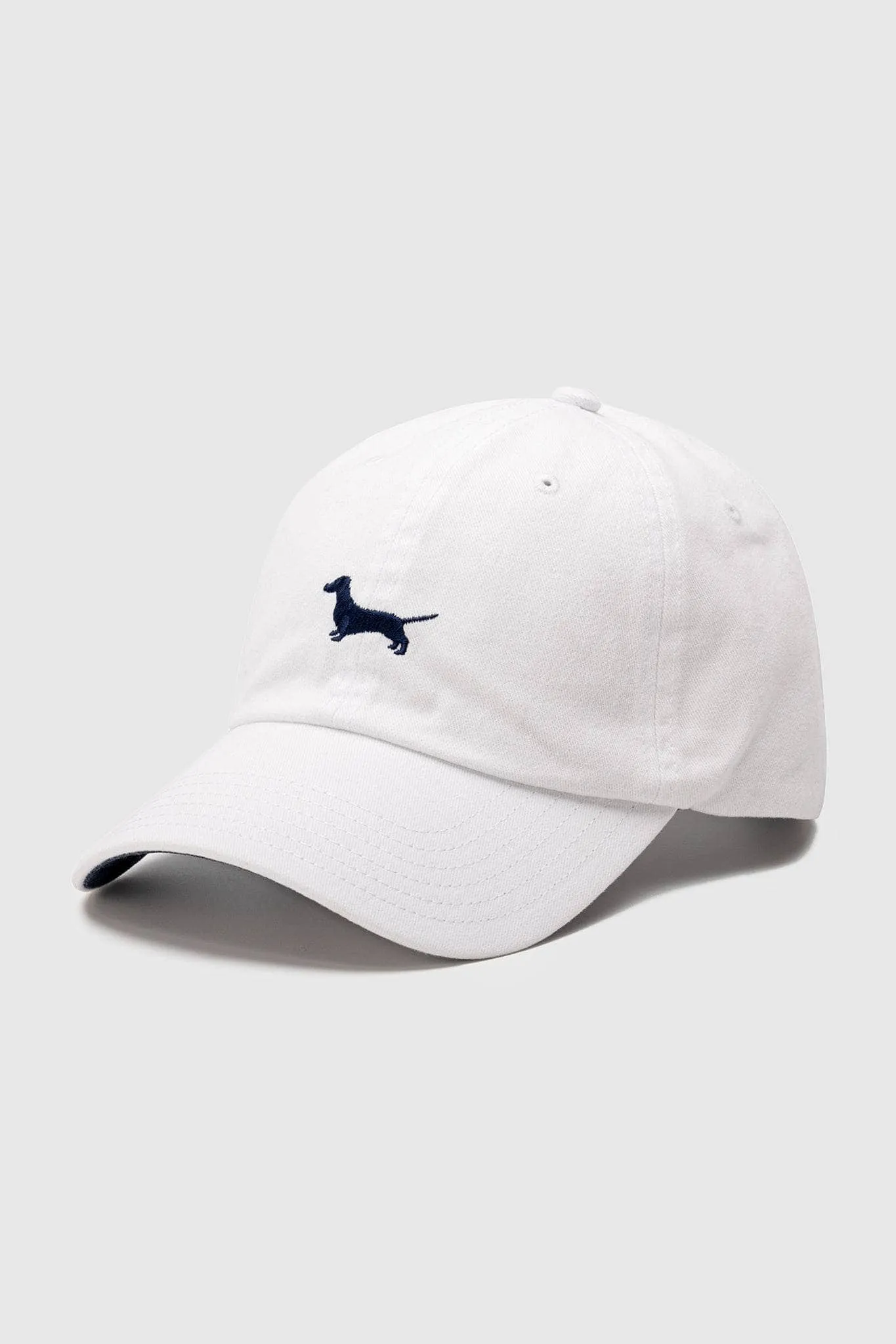 Jnr Dachshund Cap White