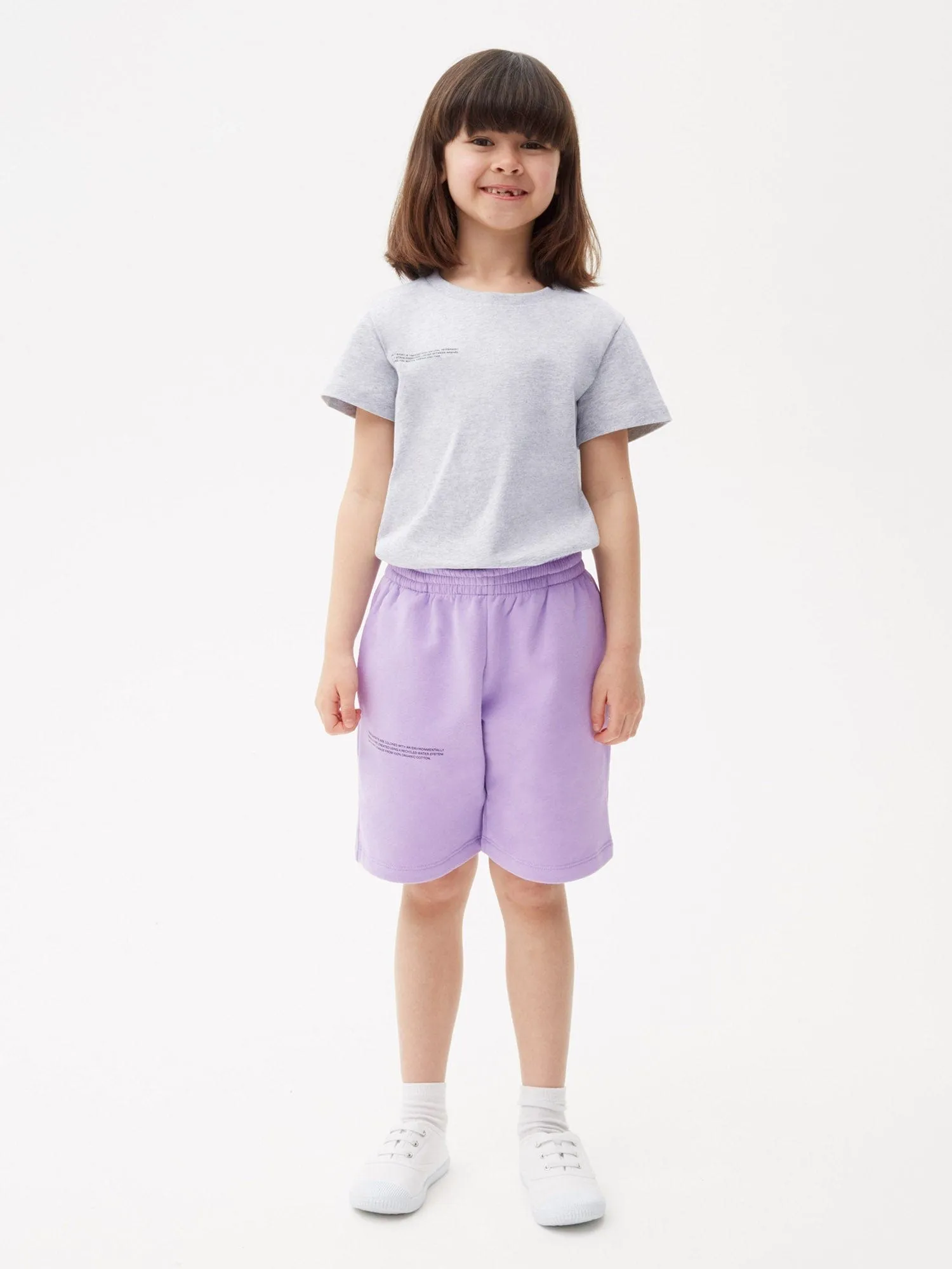 Kids' 365 Midweight Long Shorts—orchid purple