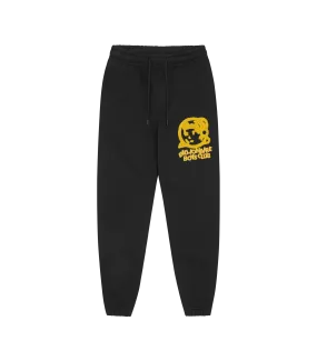 KIDS CHAINSTITCH LOGO SWEATPANT - BLACK