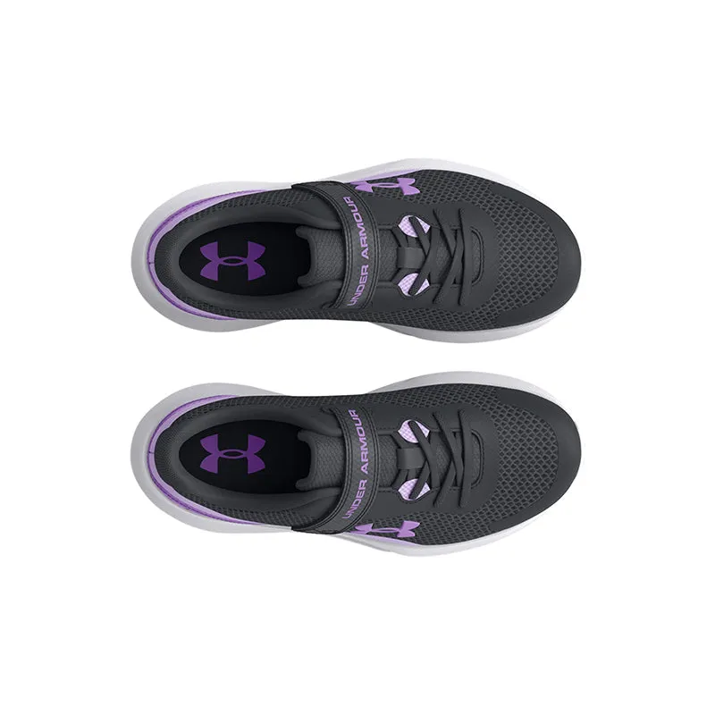 Kid's Preschool Surge 3 Jet Gray/Purple