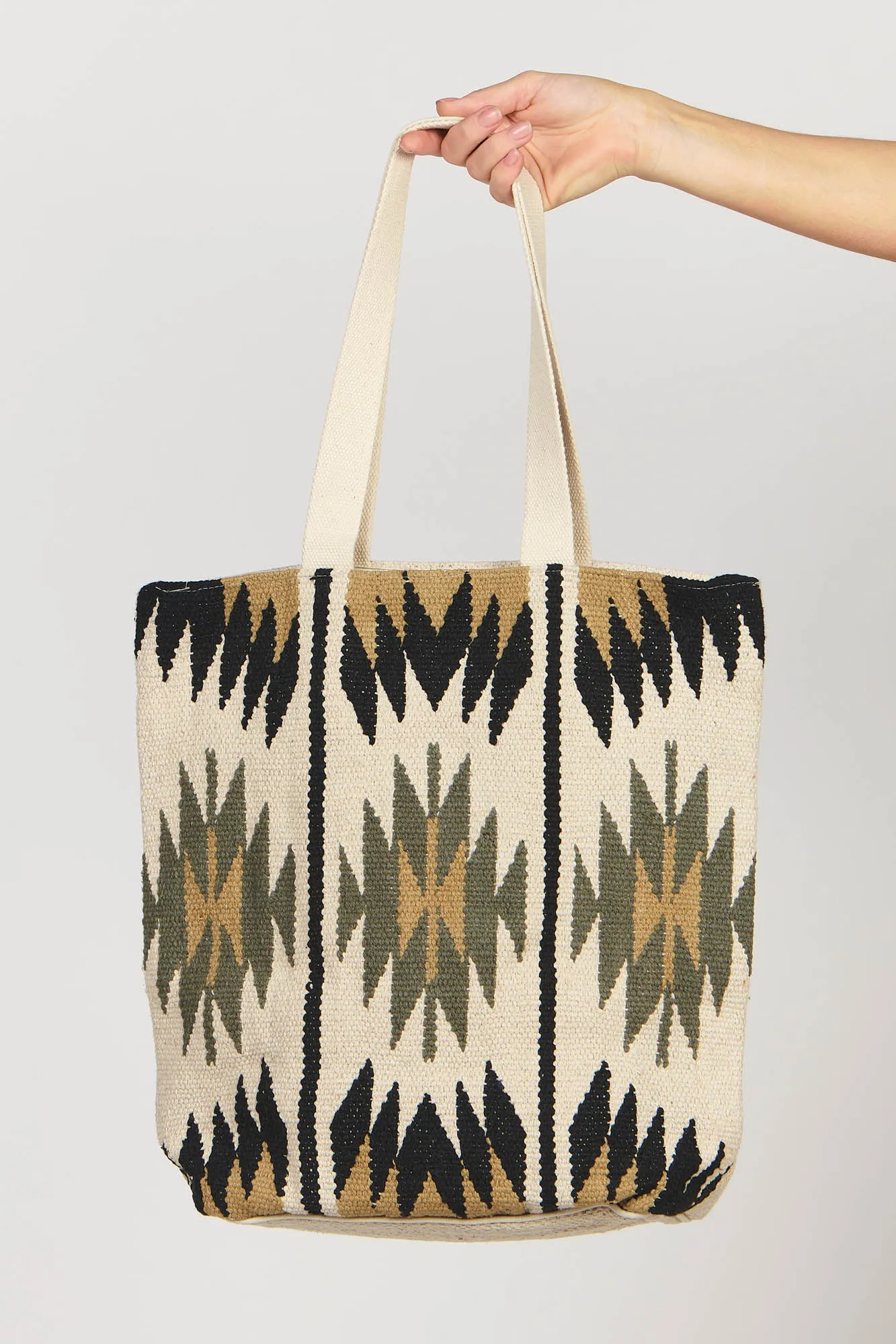 Kilim Tote Bag Natural