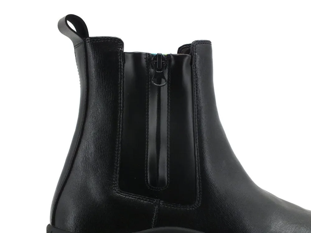 KURT GEIGER Atlas Chelsea Ankle Boot Stivale Zip Black 8486400109