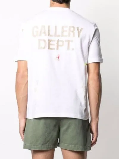 Lanvin x Gallery Dept. paint splatter T-shirt white