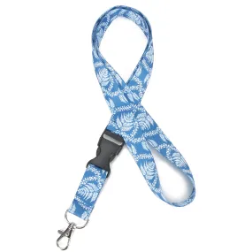 Lanyard Fern Lei Blue