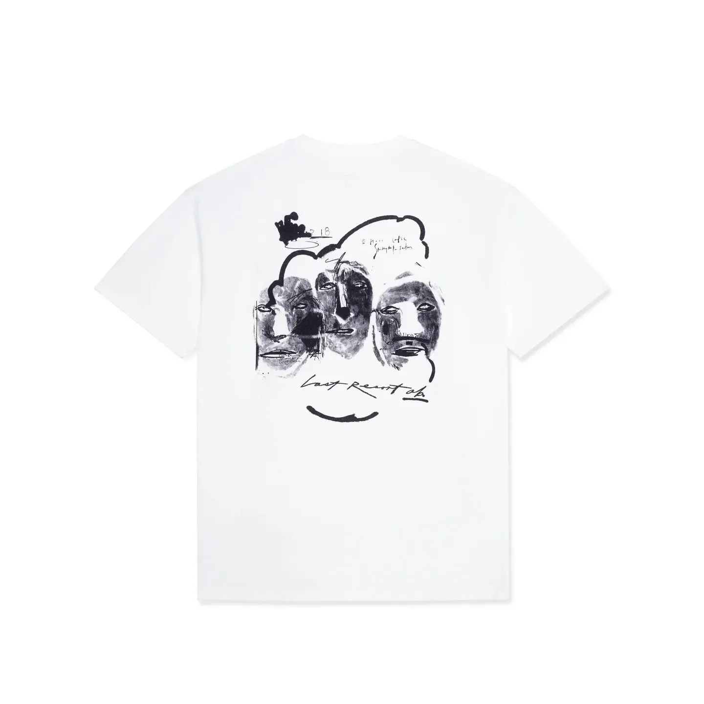 Last Resort - Heads T-Shirt - White