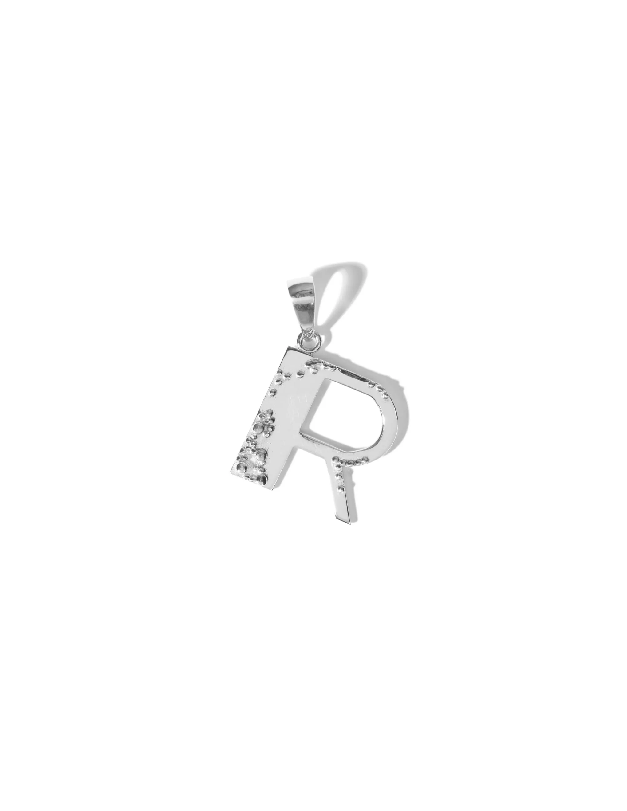 Letter Necklace A-Z <br> Silver