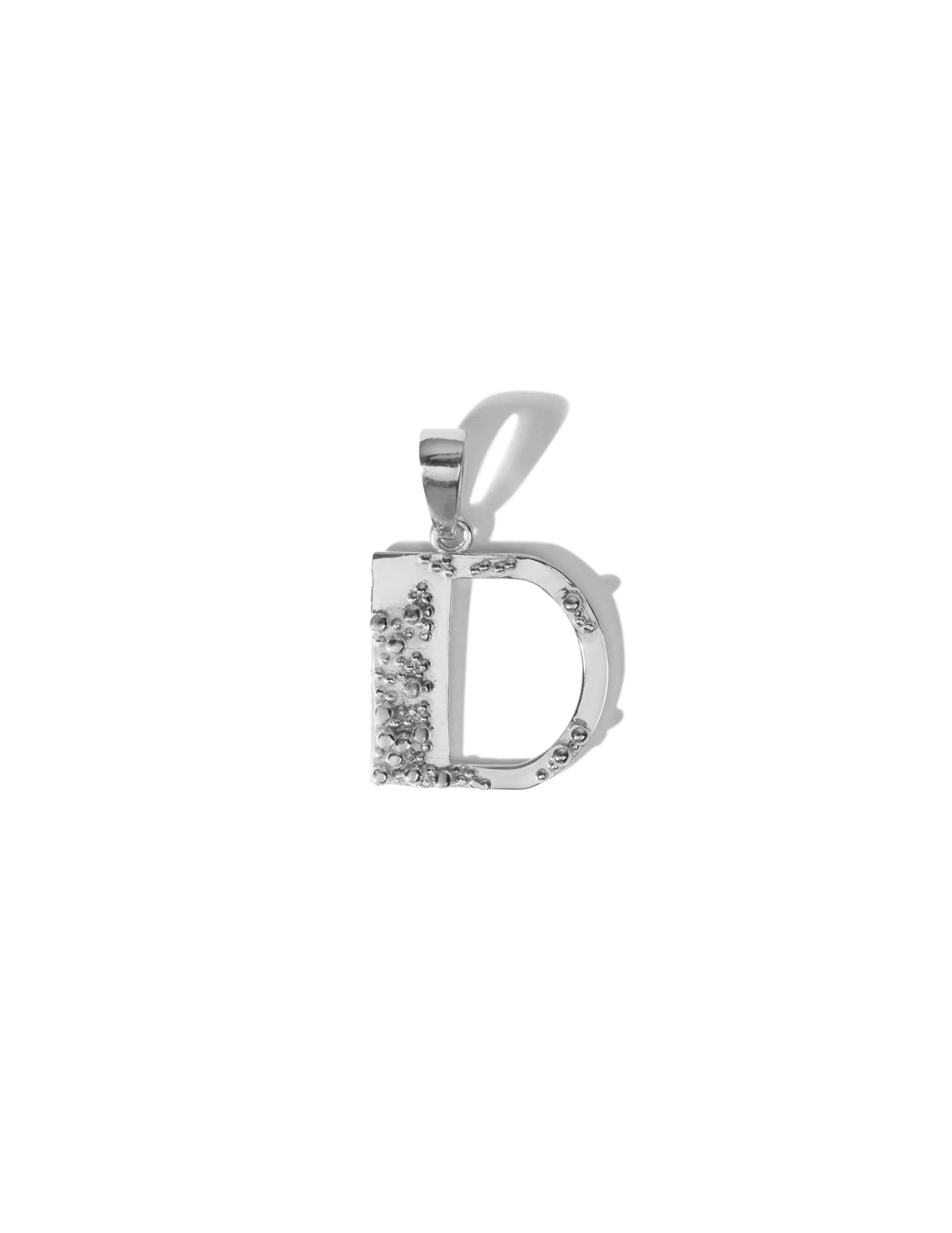 Letter Necklace A-Z <br> Silver