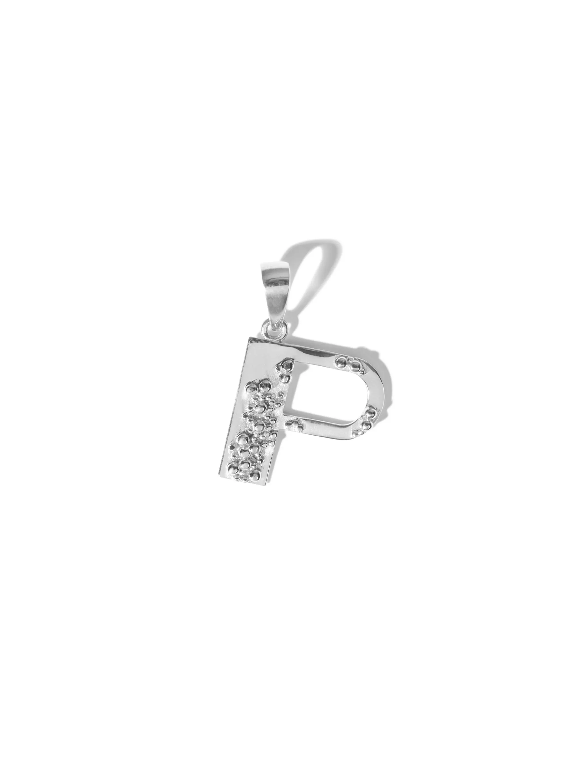 Letter Necklace A-Z <br> Silver